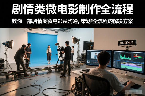 剧情类微电影制作全流程，教你一部剧情类微电影从沟通，策划到拍摄制作全流程的解决方案-520资源库