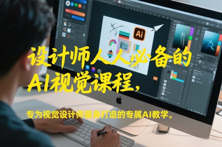 设计师人人必备的AI视觉课程，专为视觉设计师量身打造的专属AI教学-520资源库