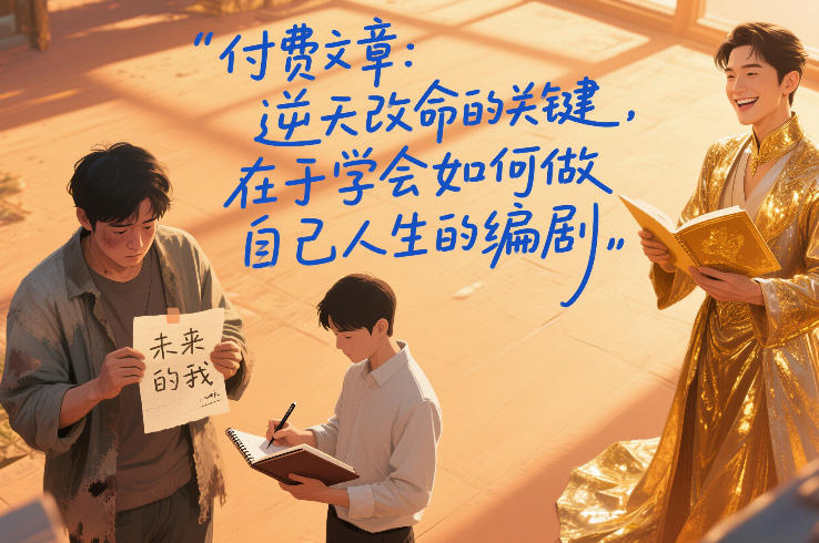 付费文章：逆天改命的关键，在于学会如何做自己人生的编剧-520资源库