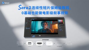 Sora2连续性短片保姆级教程，0基础也能做电影级叙事视频-520资源库