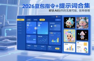 2026豆包指令+提示词合集，解锁AI创作的无限可能，效率倍增-520资源库