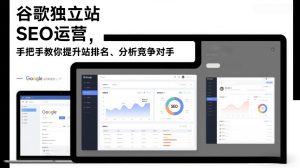 谷歌独立站SEO运营，手把手教你提升网站排名、分析竞争对手（更新2026）-520资源库