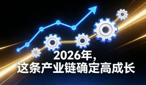 付费文章：2026年，这条产业链确定高成长-520资源库