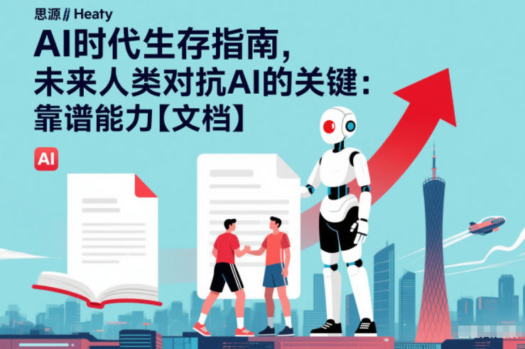 AI时代生存指南，未来人类对抗AI的关键：靠谱能力【文档】-520资源库