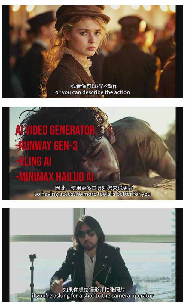 商业AI人工智能电影制作的艺术完整指南教程，从创意到成片，打造盈利级影视项目-520资源库