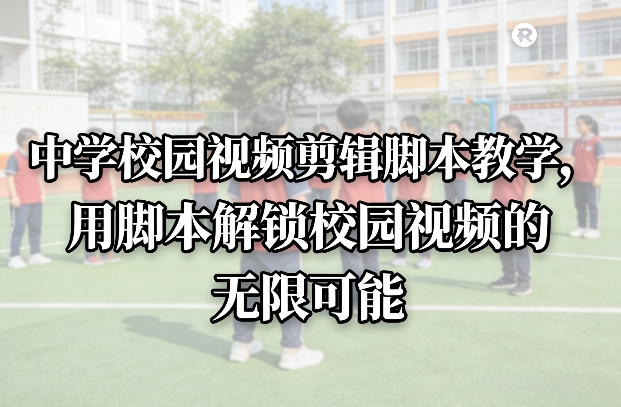 中学校园视频剪辑脚本教学，用脚本解锁校园视频的无限可能-520资源库