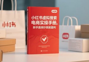 小红书​⁠‬​​⁠​‌​‬​⁠​‬‍‍‌​​​‬‌‍⁠​​​‌​⁠⁠​‬​​‬​​​​‌​‍虚拟搜索电商实操手册，新手直接抄就能盈利-520资源库