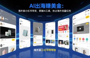 AI出海賺美金：海外版小红书带货，掌握AI工具，抢占海外流量红利（更新2026）-520资源库