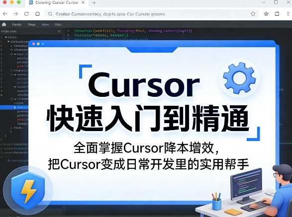 Cursor快速入门到精通，全面掌握Cursor降本增效，把Cursor变成日常开发里的实用帮手-520资源库