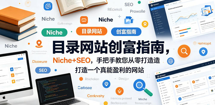 目录网站创富指南，Niche+SEO，手把手教您从零打造打造一个真能盈利的网站【原创双语字幕】-520资源库