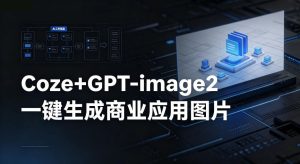 【Coze工作流搭建实操教程】coze+GPT-image2一键生成商业应用图片，全流程保姆级教学-520资源库