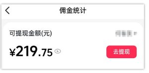 AI图文带货项目，操作2周卖出37件，已结算佣金219-520资源库