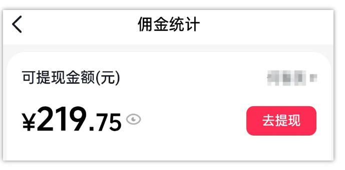AI图文带货项目，操作2周卖出37件，已结算佣金219-520资源库