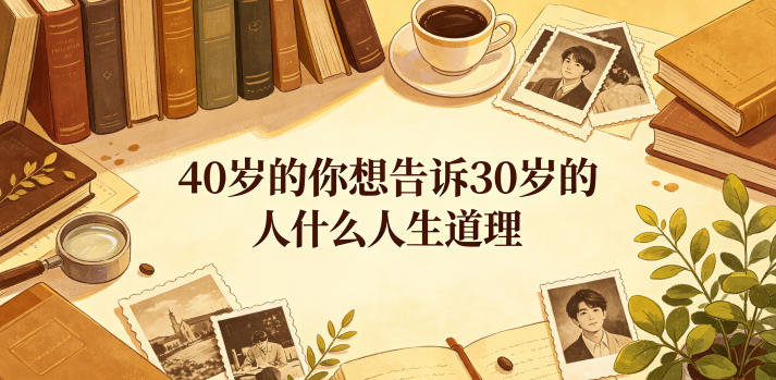 公众号付费文章：40岁的你想告诉30岁的人什么人生道理？-520资源库
